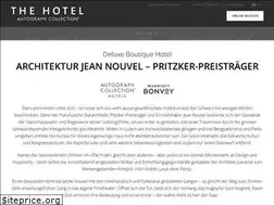 Sites similar to the-hotel.ch