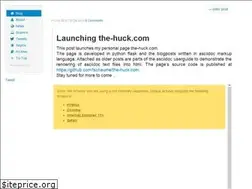 Sites similar to the-huck.com