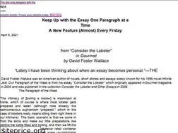 Sites similar to the-humble-essayist.com