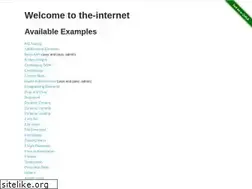 Sites similar to the-internet.herokuapp.com