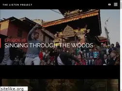 Sites similar to the-listen-project.com