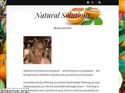 Sites similar to the-natural-solution.com