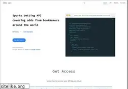 Sites similar to the-odds-api.com