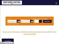 Sites similar to the-oxford-hotel.com