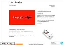Sites similar to the-playlist.com