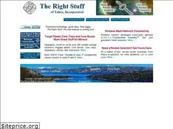 Sites similar to the-right-stuff.com