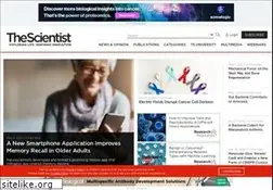 Sites similar to the-scientist.com
