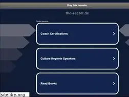 Sites similar to the-secret.de