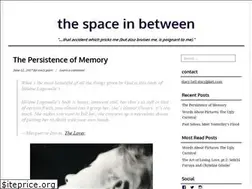 Sites similar to the-space-in-between.com