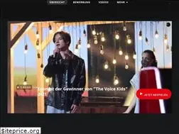 Sites similar to the-voice-kids.de