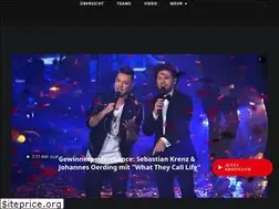 Sites similar to the-voice-of-germany.at