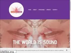 Sites similar to the-world-is-sound.com