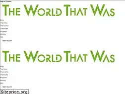 Sites similar to the-world-that-was.com