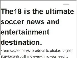Sites similar to the18.com