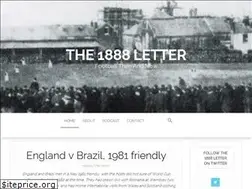 Sites similar to the1888letter.com