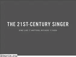 Sites similar to the21stcenturysinger.com