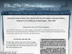 Sites similar to the27thmaine.com