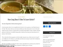 Sites similar to the300poundvegan.com