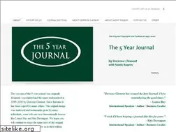 Sites similar to the5yearjournal.com