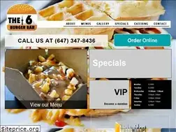 Sites similar to the6burgerbar.com