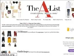 Sites similar to thea-list.com