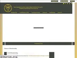 Sites similar to theaaci.com
