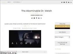 Sites similar to theabominabledrwelsh.blog