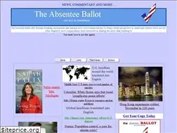 Sites similar to theabsenteeballot.com