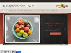 Sites similar to theacademyofhealth.weebly.com