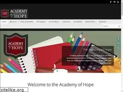 Sites similar to theacademyofhope.org