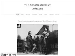 Sites similar to theaccompanimentcompany.com
