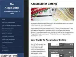 Sites similar to theaccumulator.co.uk
