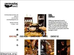 Sites similar to theacousticgrill.ca