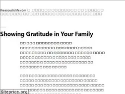 Sites similar to theacousticlife.com