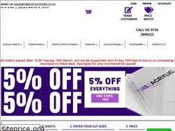 Sites similar to theacrylicstore.co.uk