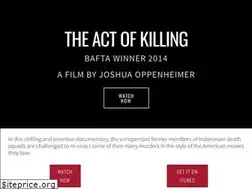 Sites similar to theactofkilling.co.uk