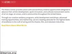 Sites similar to theactorscenter.org