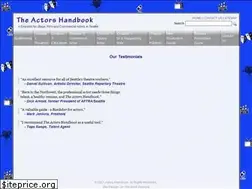 Sites similar to theactorshandbook.com