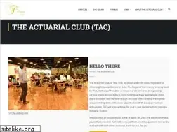 Sites similar to theactuarialclub.com