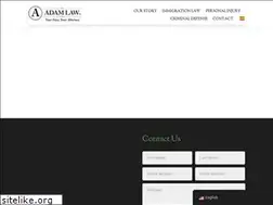 Sites similar to theadamlawfirm.com