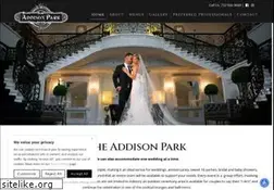 Sites similar to theaddisonpark.com