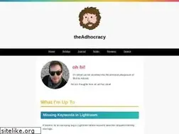 Sites similar to theadhocracy.co.uk