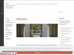 Sites similar to theadvocatesgateway.org