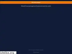 Sites similar to theafricanprogressiveeconomist.com