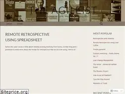 Sites similar to theagileist.wordpress.com