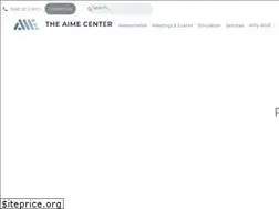 Sites similar to theaimecenter.com