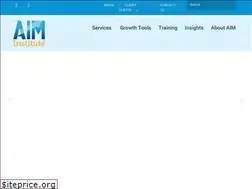 Sites similar to theaiminstitute.com