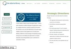 Sites similar to thealbertalibrary.ca