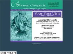 Sites similar to thealbuquerquechiropractor.com
