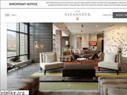 Sites similar to thealexander.com